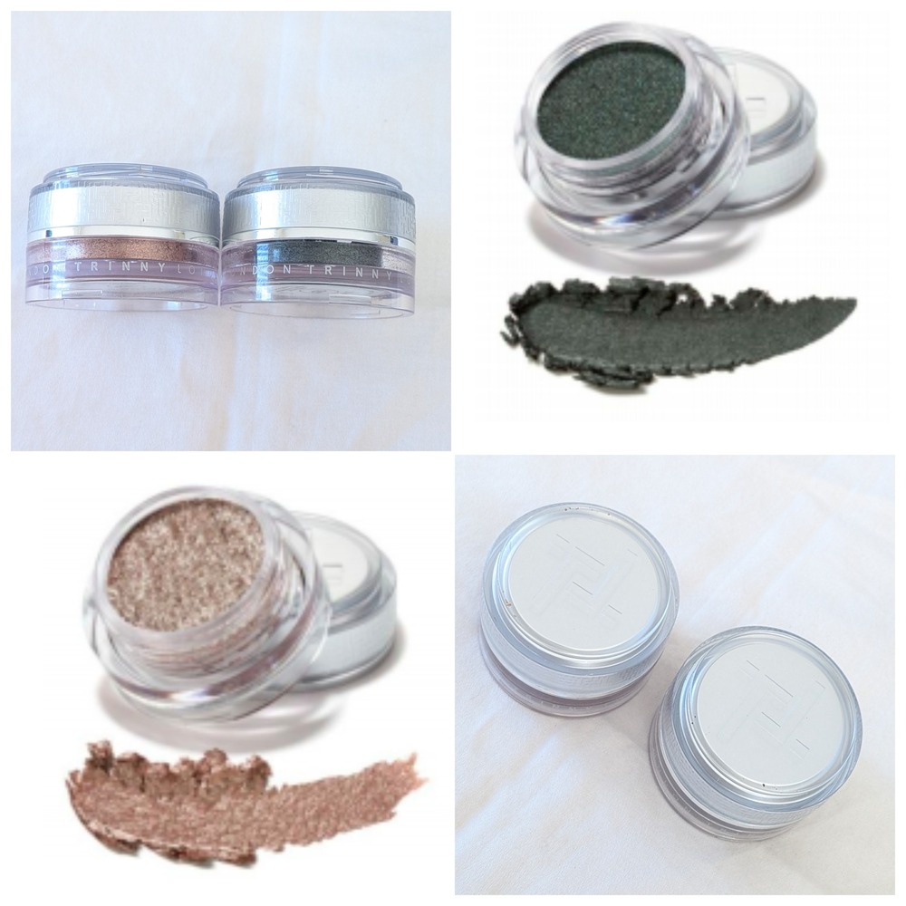 NEW Trinny London Eyetallic Eye Shadow Set Fortuna & Juno Metallic Cream Lot 2